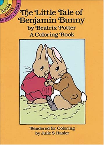 Stock image for The Little Tale of Benjamin Bunny Coloring Book for sale by Hawking Books