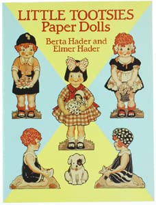 Beispielbild fr Little Tootsies Paper Dolls zum Verkauf von Books From California