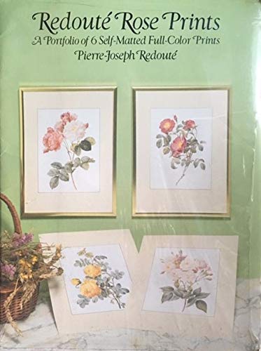 Beispielbild fr Redoute Rose Prints: A Portfolio of 6 Self-Matted Full-Color Prints for Standard 9X12 Frames zum Verkauf von Ezekial Books, LLC