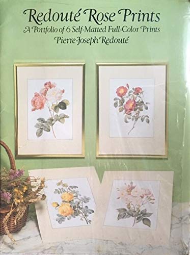 Stock image for Redoute Rose Prints: A Portfolio of 6 Self-Matted Full-Color Prints for Standard 9X12 Frames for sale by Ezekial Books, LLC