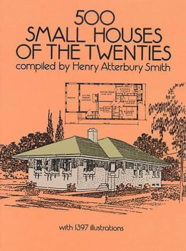 9780486263007: 500 Small Houses of the Twenties (Dover Architecture)