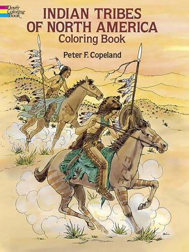 9780486263038: Indian Tribes of North America Coloring Book (Dover Native American Coloring Books)