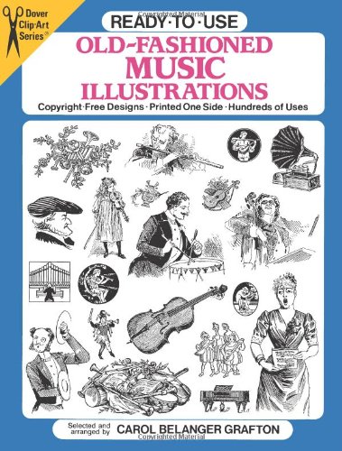 Beispielbild fr Old-Fashioned Music Illustrations zum Verkauf von Better World Books