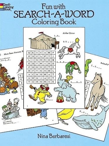 Imagen de archivo de Fun with Search-a-Word Coloring Book (Dover Children's Activity Books) a la venta por SecondSale