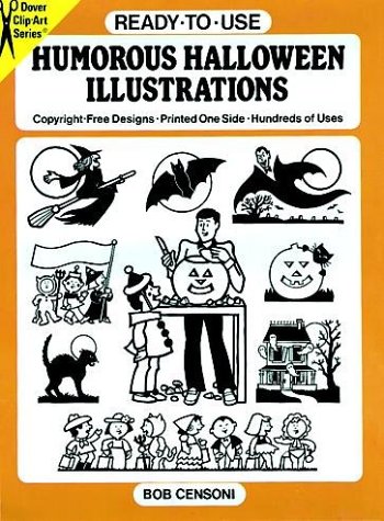 9780486263922: Ready-to-Use Humorous Halloween Illustrations (Dover Clip Art)