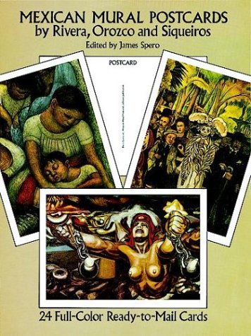 9780486264028: Mexican Mural Postcards by Rivera, Orozco and Siqueiros: 24 Full-Colour Ready-to-Mail Cards (Card Books) [Idioma Ingls]