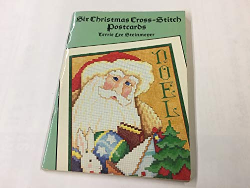 Stock image for Six Christmas Cross-Stitch Postcards for sale by Newsboy Books