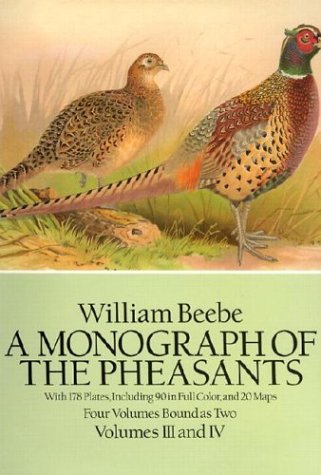 9780486265803: A Monograph of the Pheasants (Four Volumes Bound As Two/Volumes III and IV)