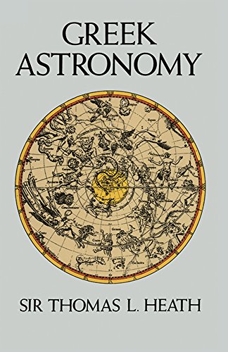 Beispielbild fr Greek Astronomy (Dover Books on Astronomy) zum Verkauf von HPB-Red