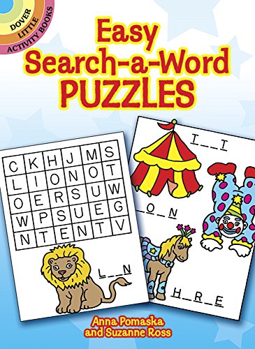 9780486266725: Easy Search-a-Word Puzzles (Little Activity Books)