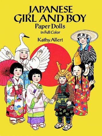 Imagen de archivo de Japanese Girl and Boy Paper Dolls in Full Color a la venta por Half Price Books Inc.