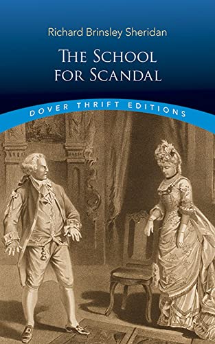 Stock image for The School for Scandal (Dover Thrift) (Dover Thrift Editions) for sale by AwesomeBooks