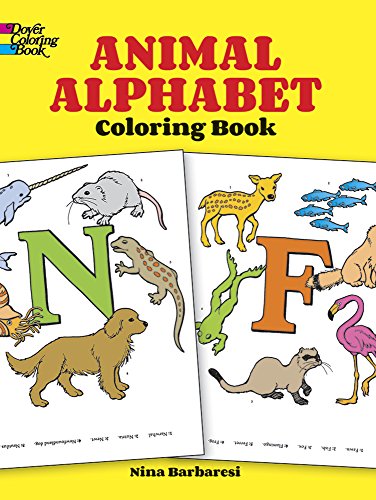 Stock image for Animal Alphabet Coloring Book (Dover Coloring Books) for sale by Firefly Bookstore