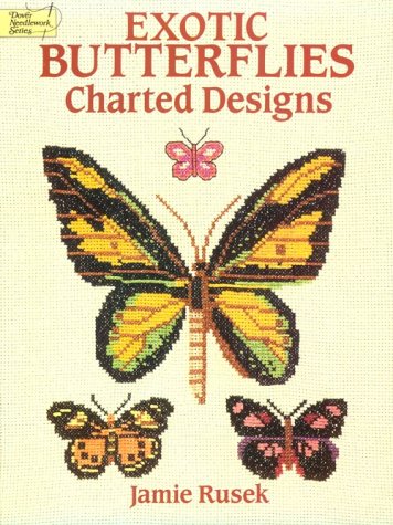 Stock image for Exotic Butterflies Charted Designs for sale by Ergodebooks