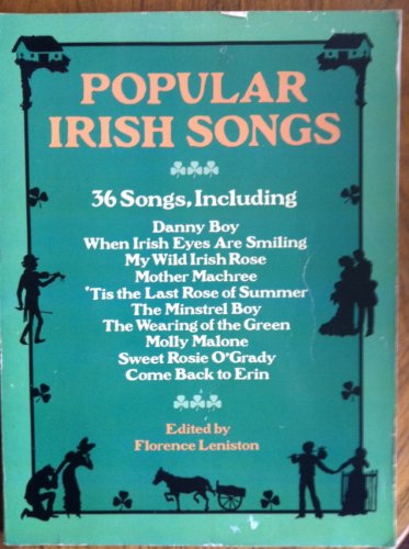 Imagen de archivo de Popular Irish Songs (Dover Song Collections) a la venta por HPB-Ruby