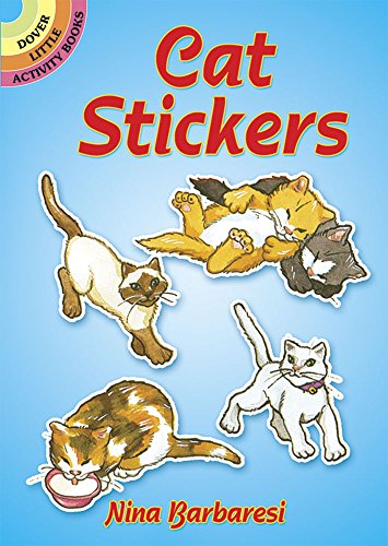Imagen de archivo de Cat Stickers (Dover Little Activity Books Stickers) a la venta por PlumCircle