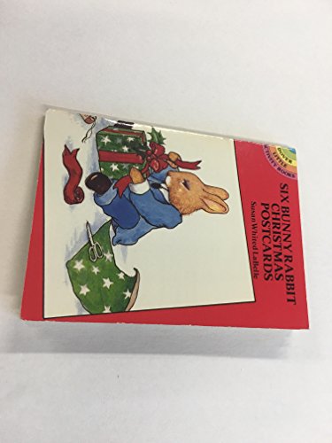 9780486268002: Six Bunny Rabbit Christmas Postcards