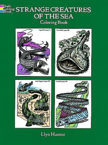 Stock image for Strange Creatures of the Sea Coloring Book for sale by HPB-Red