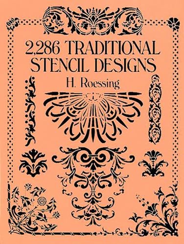 Beispielbild fr 2,286 Traditional Stencil Designs (Dover Pictorial Archive) zum Verkauf von BooksRun