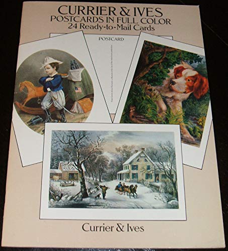 9780486268491: Currier & Ives Prints: 24 Cards