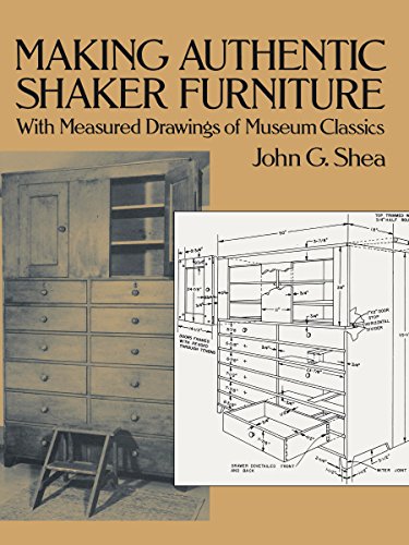 Stock image for Making Authentic Shaker Furniture: With Measured Drawings of Museum Classics (Dover Woodworking) for sale by Half Price Books Inc.