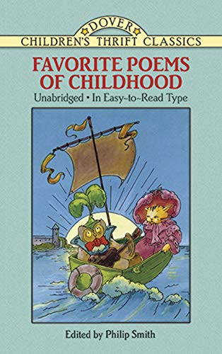 Beispielbild für Favorite Poems of Childhood (Dover Children's Thrift Classics) zum Verkauf von Gulf Coast Books