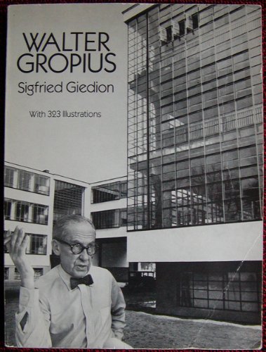Beispielbild fr Walter Gropius (Dover Books on Architecture) zum Verkauf von HPB-Red