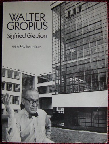 Stock image for Walter Gropius (Dover Books on Architecture) for sale by Bookensteins