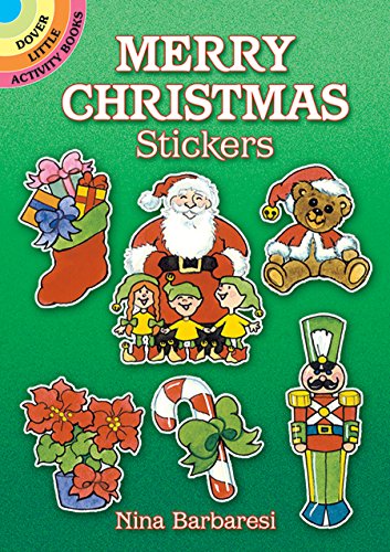 Merry Christmas Stickers (Dover Little Activity Books Stickers)