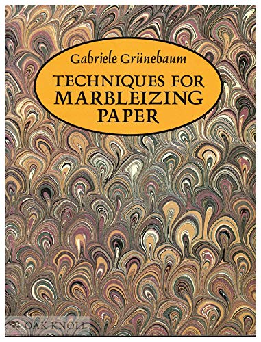 Stock image for Techniques for Marbleizing Paper for sale by Better World Books