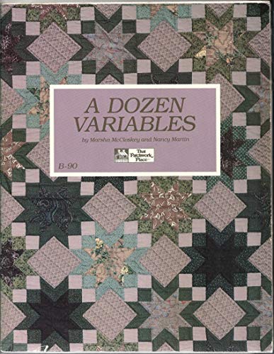 Beispielbild fr A Dozen Variables (B-90 ) zum Verkauf von Wonder Book