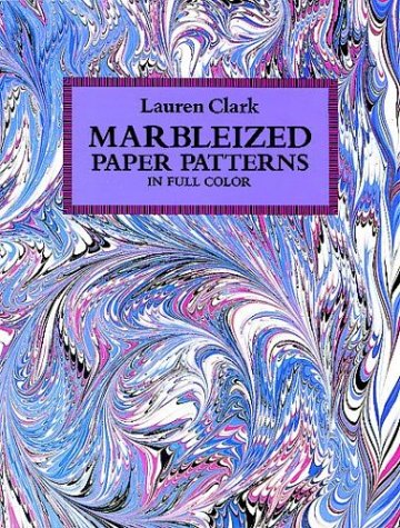 9780486272207: Marbleized Paper Patterns in Full Color (Dover Pictorial Archive)