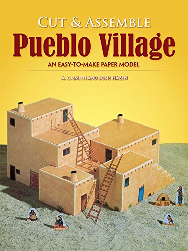 Stock image for Cut & Assemble Pueblo Village: An Easy-to-Make Paper Model (Dover Children's Activity Books) for sale by HPB Inc.