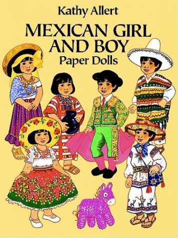 9780486272290: Mexican Girl and Boy Paper Dolls