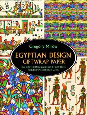 Stock image for Egyptian Design Giftwrap Paper for sale by GF Books, Inc.