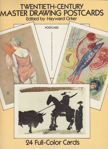 Stock image for Twentieth-Century Master Drawing Postcards/24 Full-Color Cards for sale by Chiefly Books