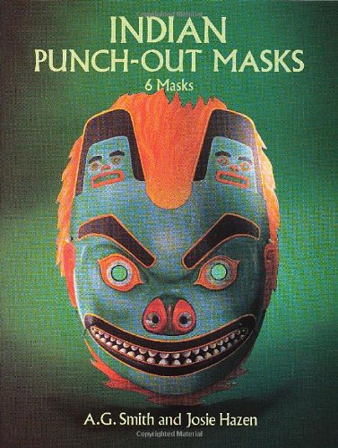 Beispielbild fr Indian Punch-Out Masks: Six Masks (Dover Children's Activity Books) zum Verkauf von Wonder Book