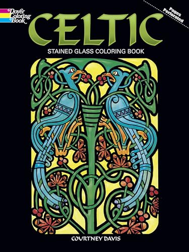 Stock image for Celtic Stained Glass Coloring Book for sale by ThriftBooks-Atlanta