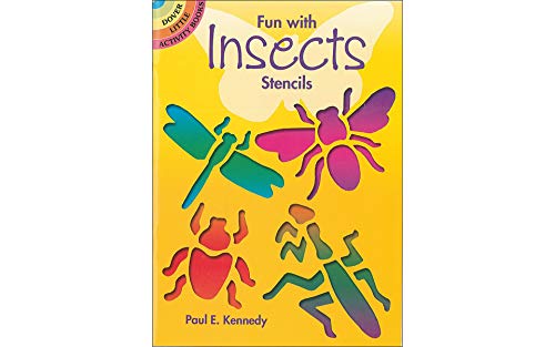 Imagen de archivo de Fun With Insects Stencils (Dover Little Activity Books: Insects) a la venta por Ergodebooks