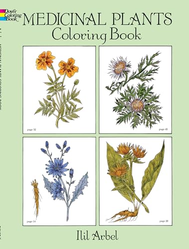 Medicinal Plants Coloring Book (Dover Nature Coloring Book) (9780486274621) by Arbel, Ilil
