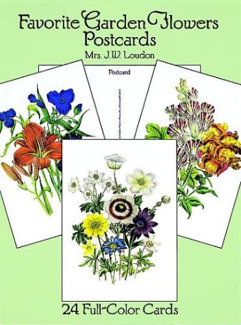 Imagen de archivo de Favorite Garden Flowers Postcards: 24 Full-Color Cards (Card Books) a la venta por SecondSale