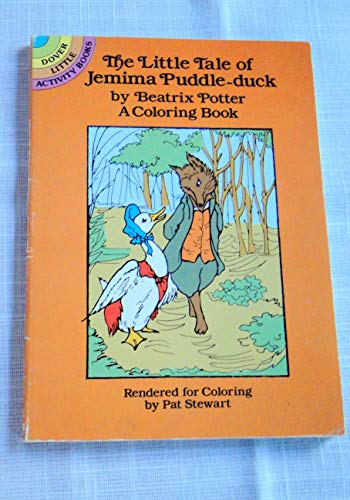 Beispielbild fr The Little Tale of Jemima Puddle Duck-Coloring Book zum Verkauf von ThriftBooks-Atlanta