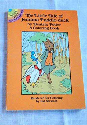 Imagen de archivo de The Little Tale of Jemima Puddle Duck-Coloring Book a la venta por ThriftBooks-Atlanta