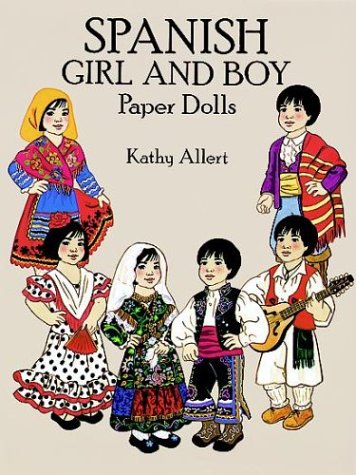 Imagen de archivo de Spanish Girl and Boy Paper Dolls a la venta por Better World Books