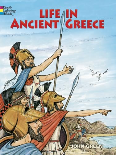 9780486275093: Life in Ancient Greece (Dover History Coloring Book)