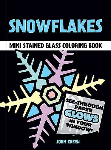 Stock image for Snowflakes Stained Glass Coloring Book (Dover Little Activity Books) for sale by Revaluation Books