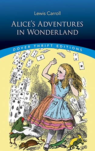 Beispielbild für Alice's Adventures in Wonderland (Dover Thrift Editions: Classic Novels) zum Verkauf von Discover Books