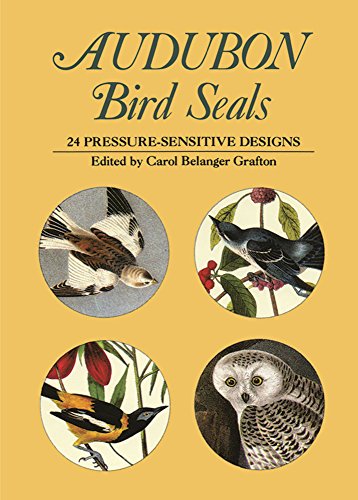 9780486276113: Audubon Bird Seals: 24 Pressure-Sensitive Designs (Dover Stickers)