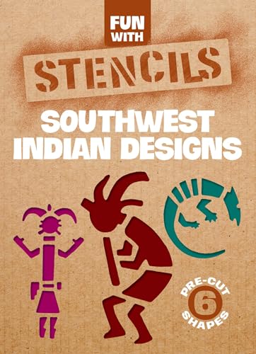 Imagen de archivo de Fun With Southwest Indian Stencils (Dover Little Activity Books: Native American) a la venta por Goodwill of Colorado