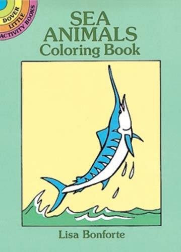 Beispielbild fr Sea Animals Coloring Book (Dover Little Activity Books) zum Verkauf von Wonder Book